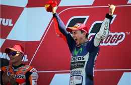 Jorge Lorenzo lên đỉnh thế giới MotoGP 2015